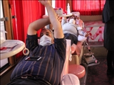 مشارکت کارکنان شرکت گاز استان آذربایجان شرقی در طرح اهدای خون